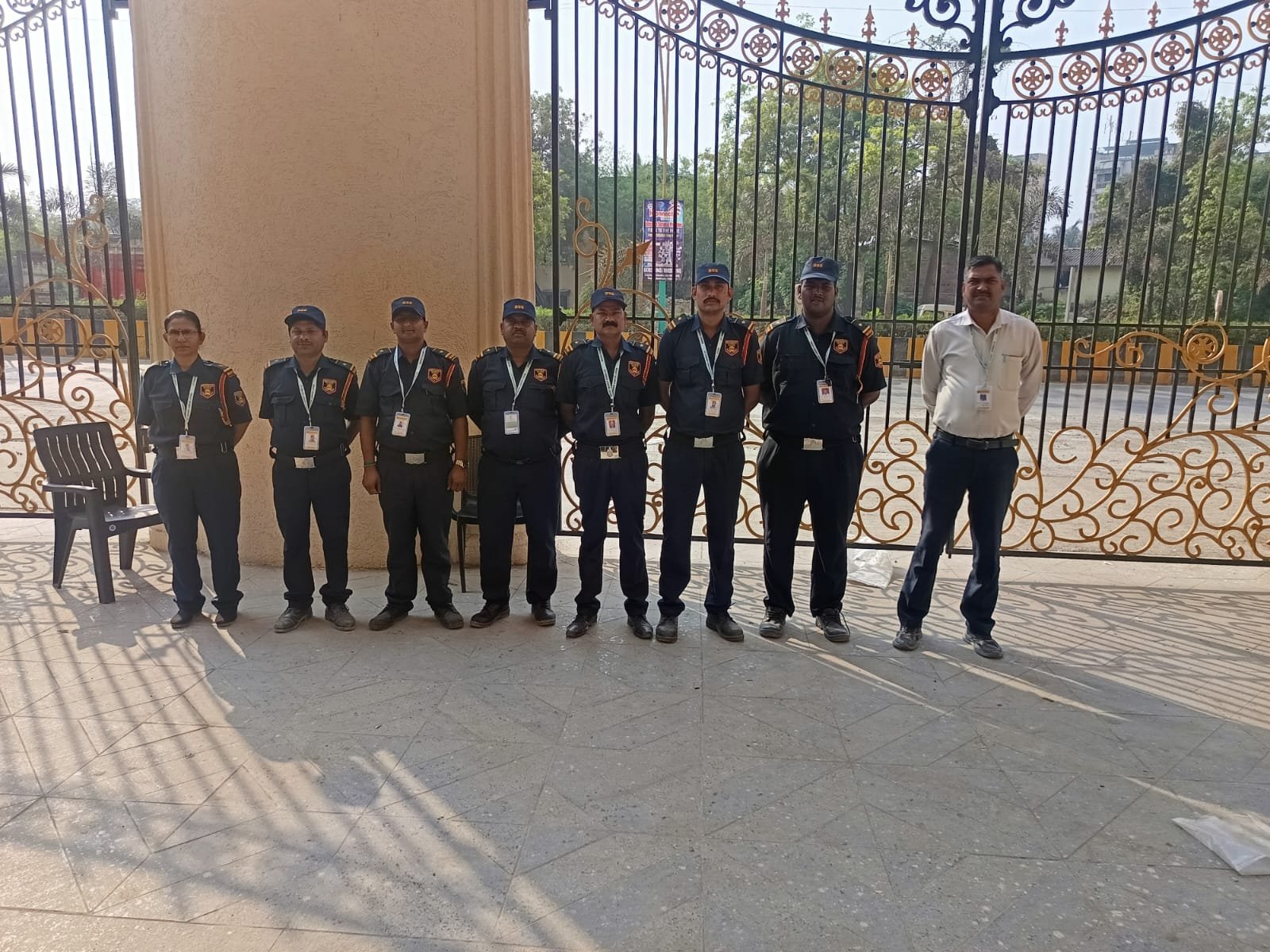 Security personnel group